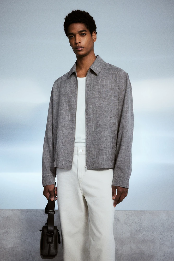Regular Fit Twill Jacket