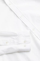 Regular Fit Linen-blend Shirt