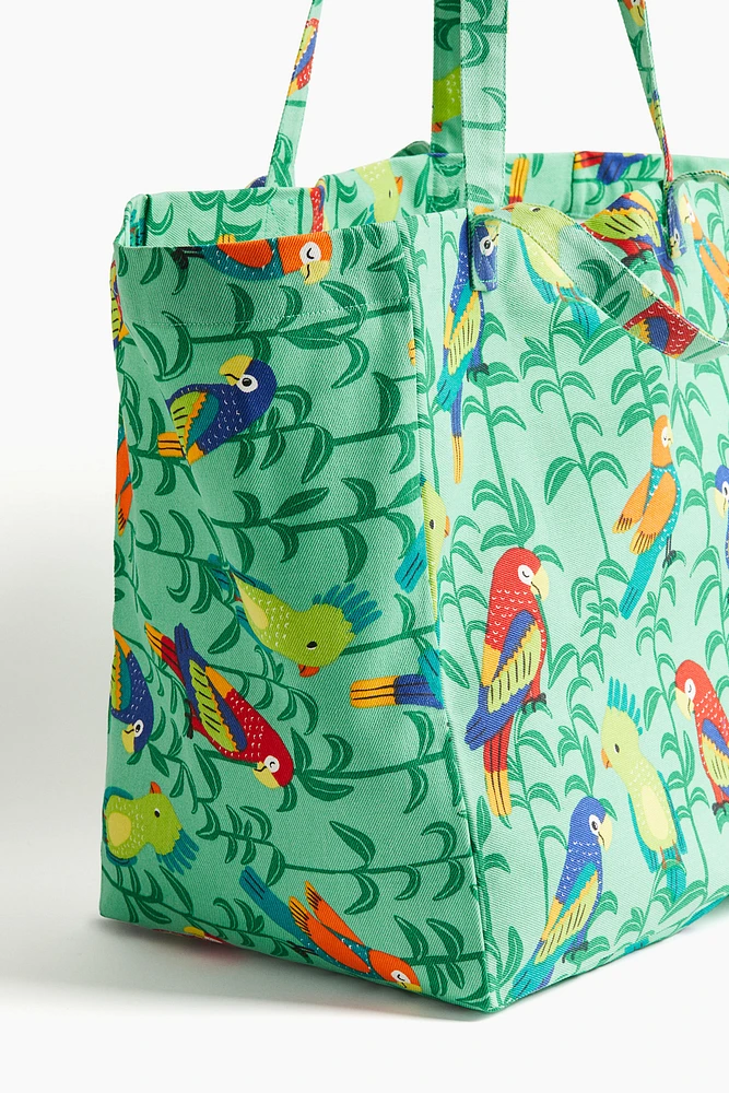 Patterned Beach Bag