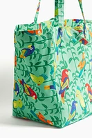 Patterned Beach Bag