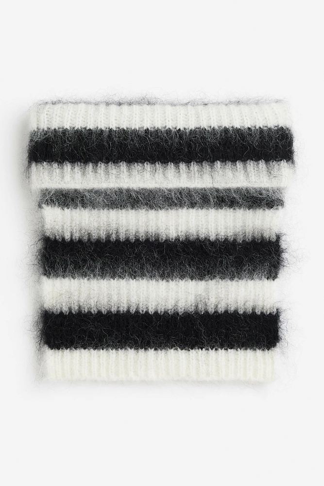 Mohair-blend Tube Scarf