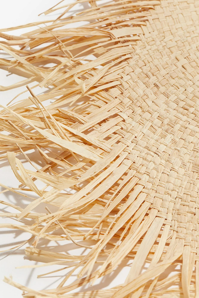 Frayed Straw Hat