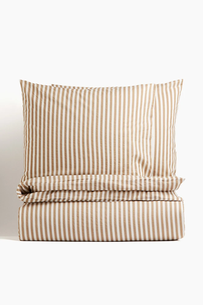 Enveloppe de couette lit double en coton