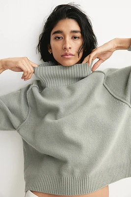 Mock Turtleneck Sweater