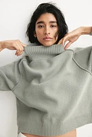 Mock Turtleneck Sweater