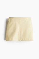 A-line mini skirt