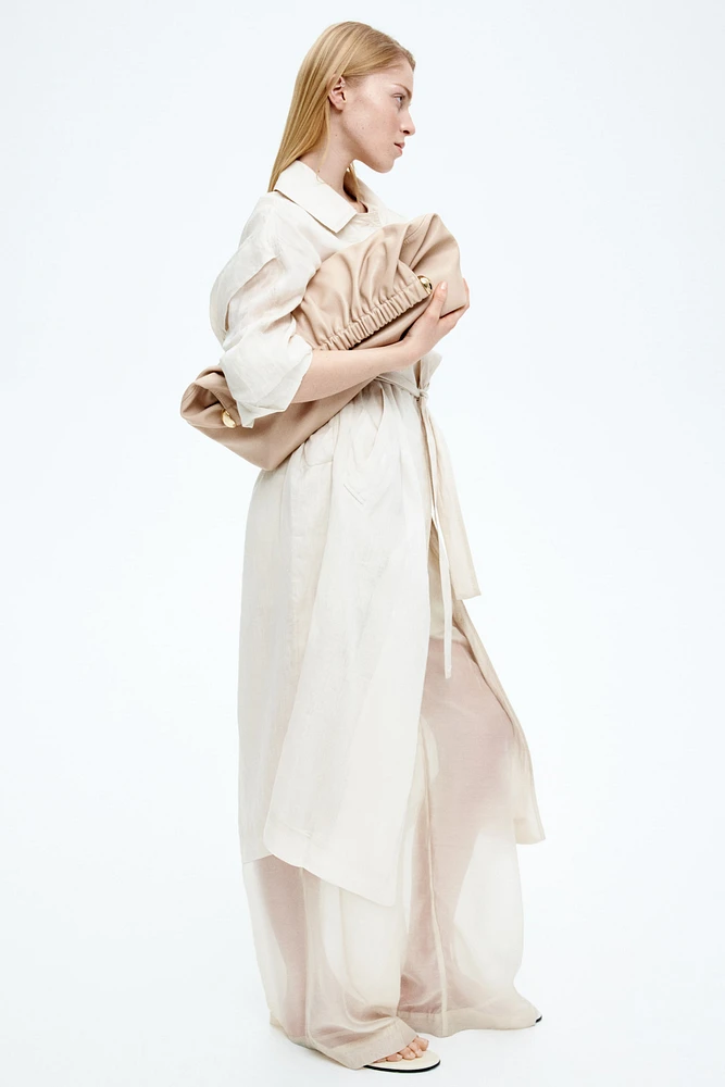 Ramie Trench Coat