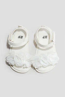 Appliquéd Sandals