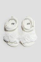 Appliquéd Sandals
