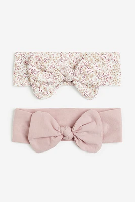 2-pack Bow-detail Hairbands