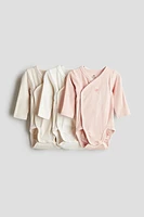 Lot de 3 maillots croisés