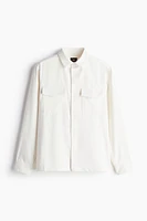 Regular Fit Utility Overshirt