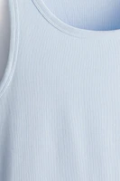 Slim Fit Ribbed Tank Top