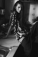 Robe tunique en viscose