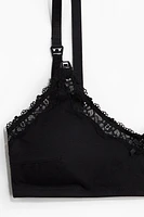 MAMA Padded Cotton Nursing Bra