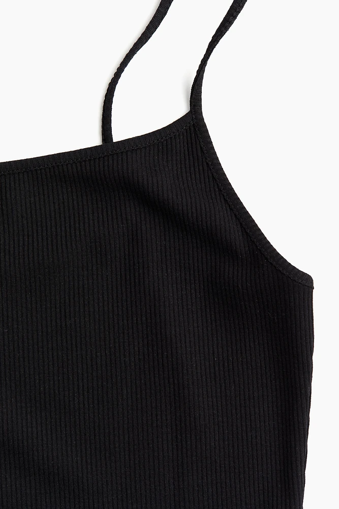 Ribbed Slip Dress