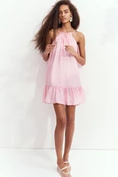 Ruffle-Detail Sleeveless Dress