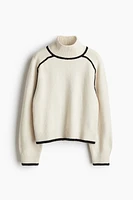 Mock Turtleneck Sweater