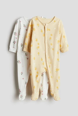 Lot de 2 pyjamas en coton