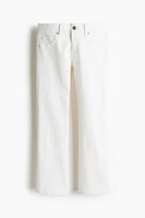 Flared Low Ankle Jeans