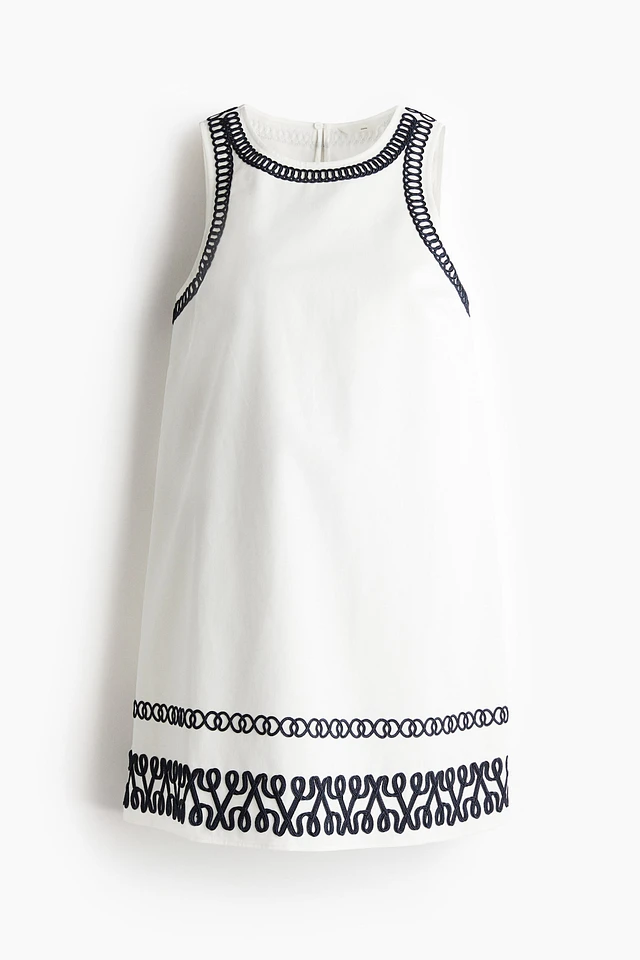 H&M MAMA Before & After Embroidered Dress | MainPlace Mall