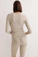 MAMA 2-piece ribbed set