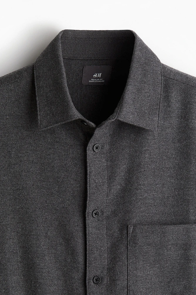 Regular Fit Flannel Shirt