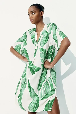 Robe tunique en viscose