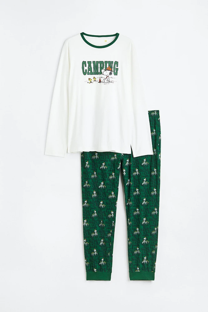 Regular Fit Jersey Pajamas