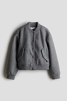 Felted Bomber Jacket