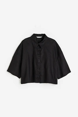 Oversized Linen Shirt