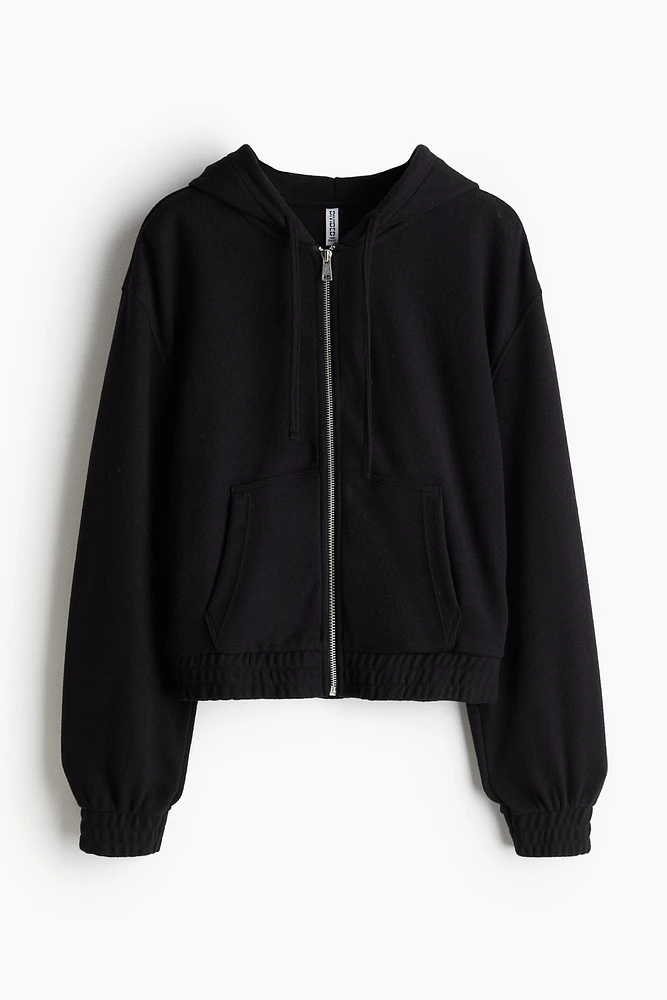 Jersey Hooded Jacket