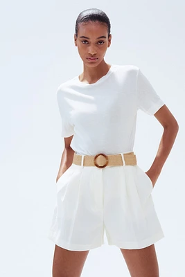 Belted Shorts