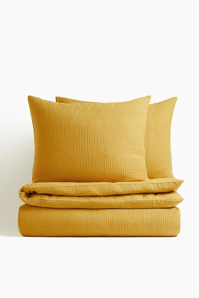 Muslin King/Queen Duvet Cover Set