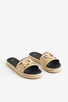 Espadrille Slides