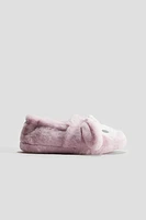 Soft Appliquéd Slippers