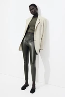 Coated Leggings