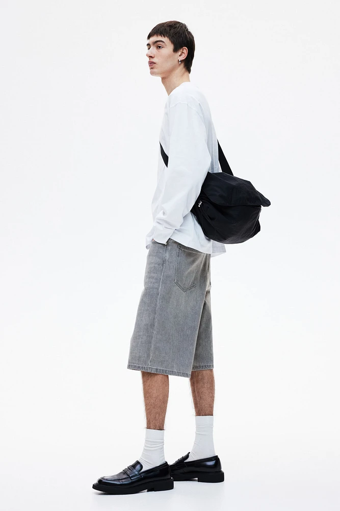 Baggy Denim Shorts