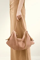 Suede Shoulder Bag