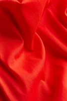 Robe épaules nues à encolure avec smocks