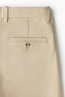 Regular-Fit Crease-Leg Chinos