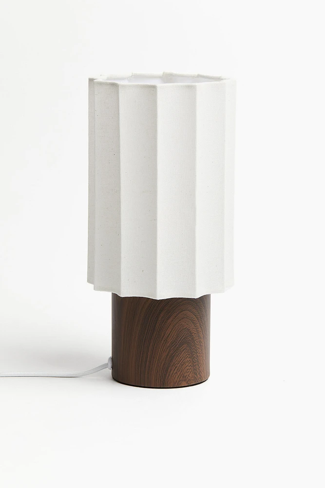 Linen-Blend Table Lamp