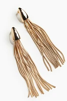 Boucles d'oreilles à maille serpent