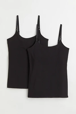 MAMA 2-Pack Nursing Camisole Tops