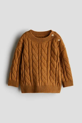 Cable-Knit Sweater