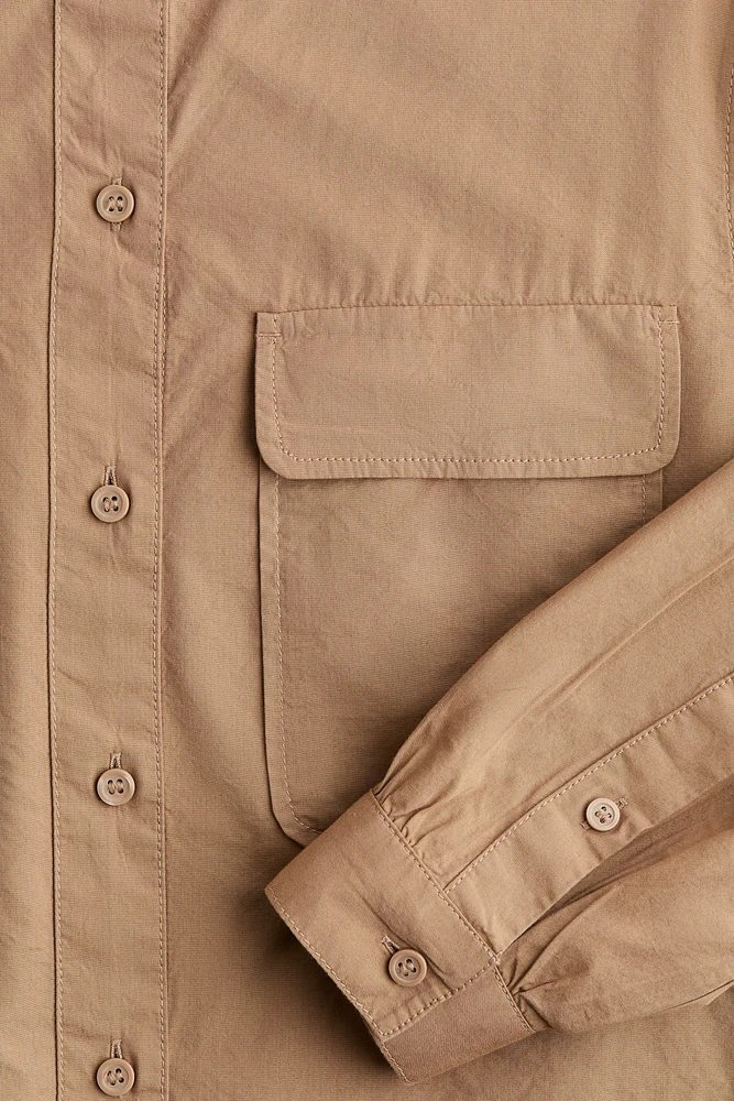 Pocket-Detail Blouse