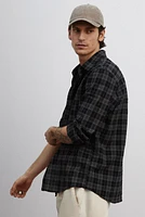 Loose-Fit Textured Shirt