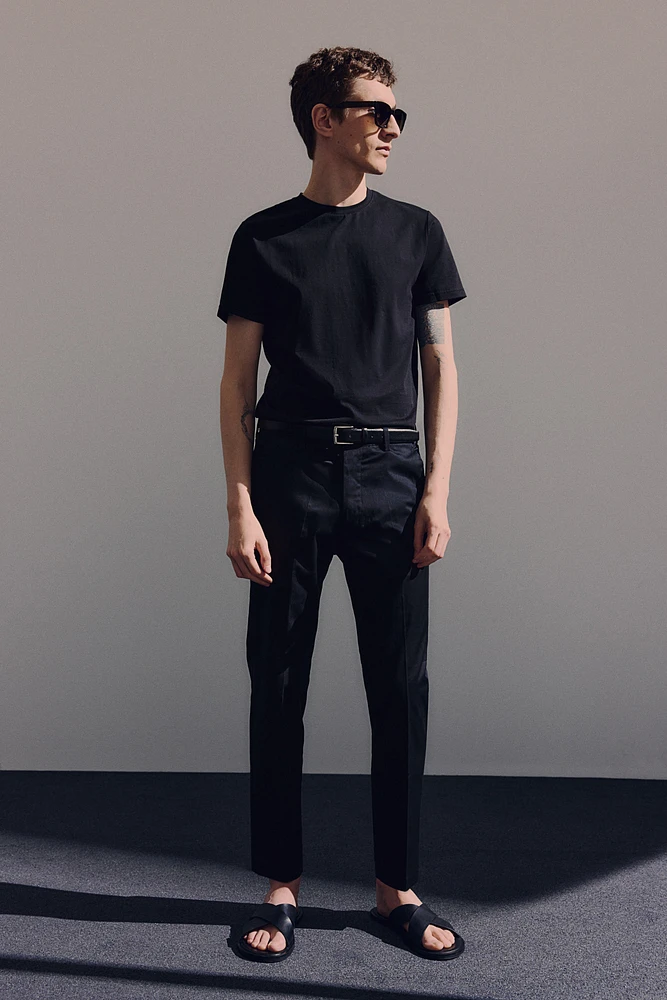 Pantalon Coupe Amincie en coton