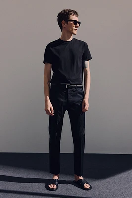 Pantalon Coupe Amincie en coton