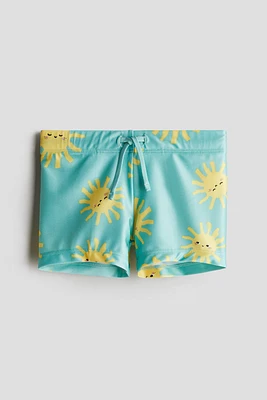 Printed Swim Trunks